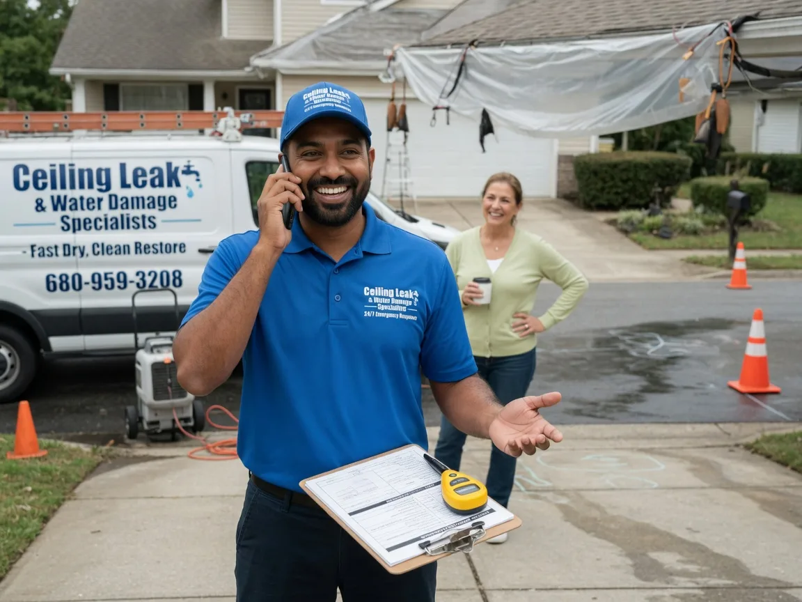 Ceiling Leak Cleanup Sheridan, MI FAQs